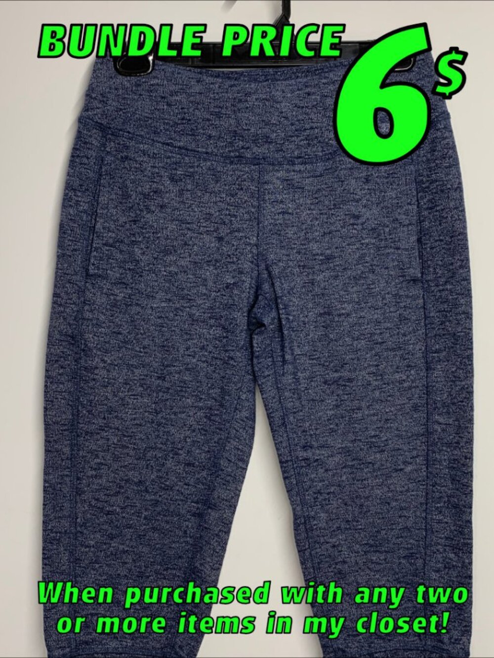 Mondetta Capri Fleece Legging Size SMALL